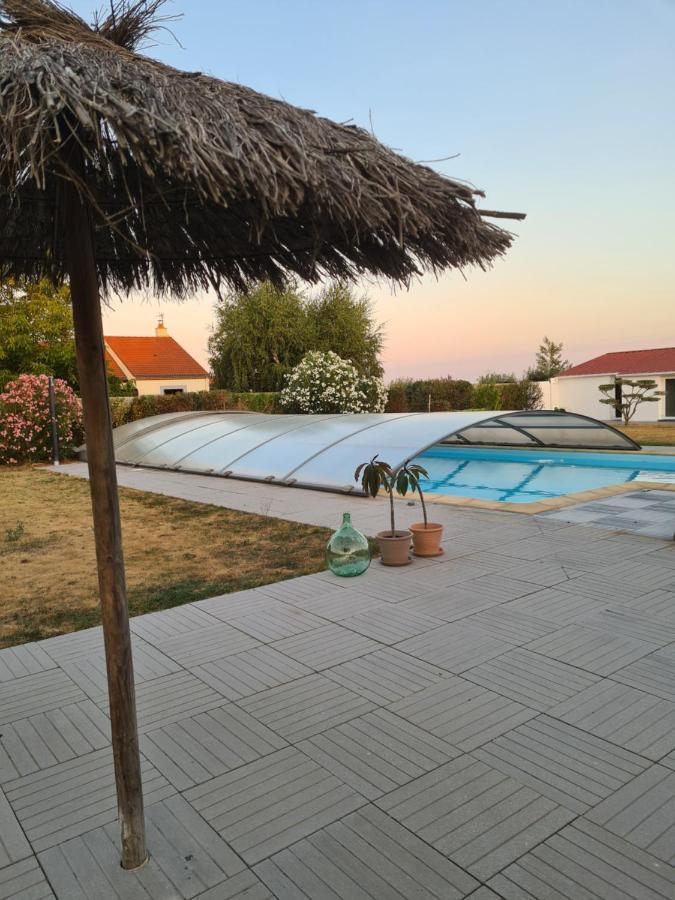 Ty Grain De Sel : Logement Privatif Avec Piscine, Jardin Et Patio Chauvé 외부 사진