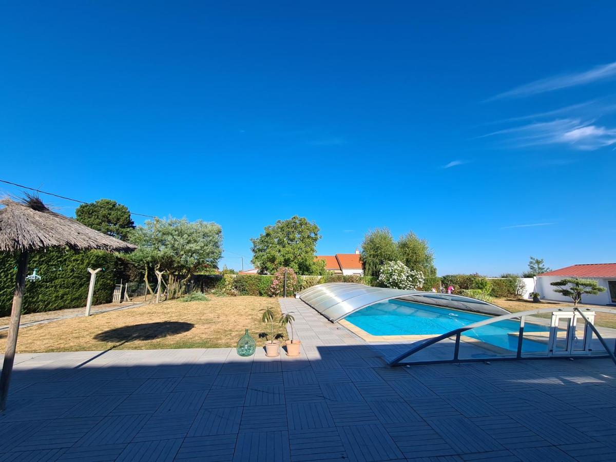 Ty Grain De Sel : Logement Privatif Avec Piscine, Jardin Et Patio Chauvé 외부 사진